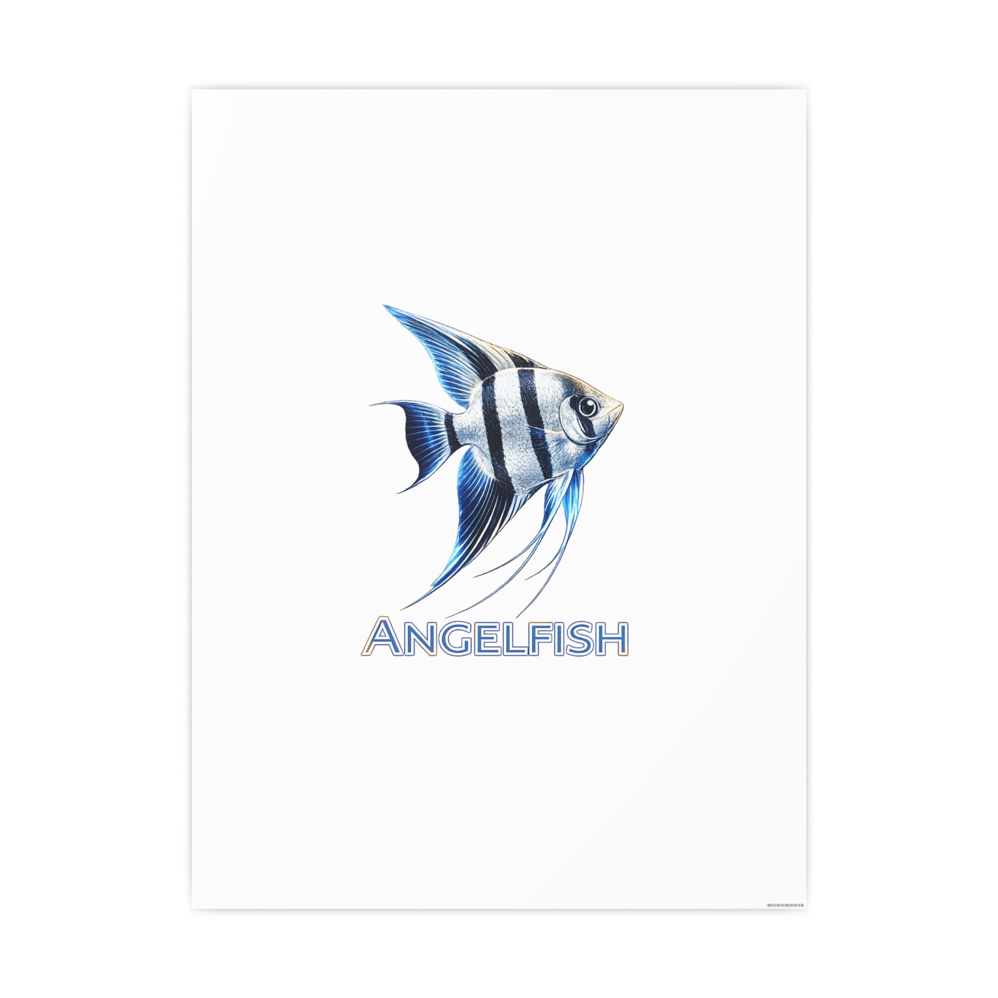 Angelfish – Premium Satin Photo Art Poster