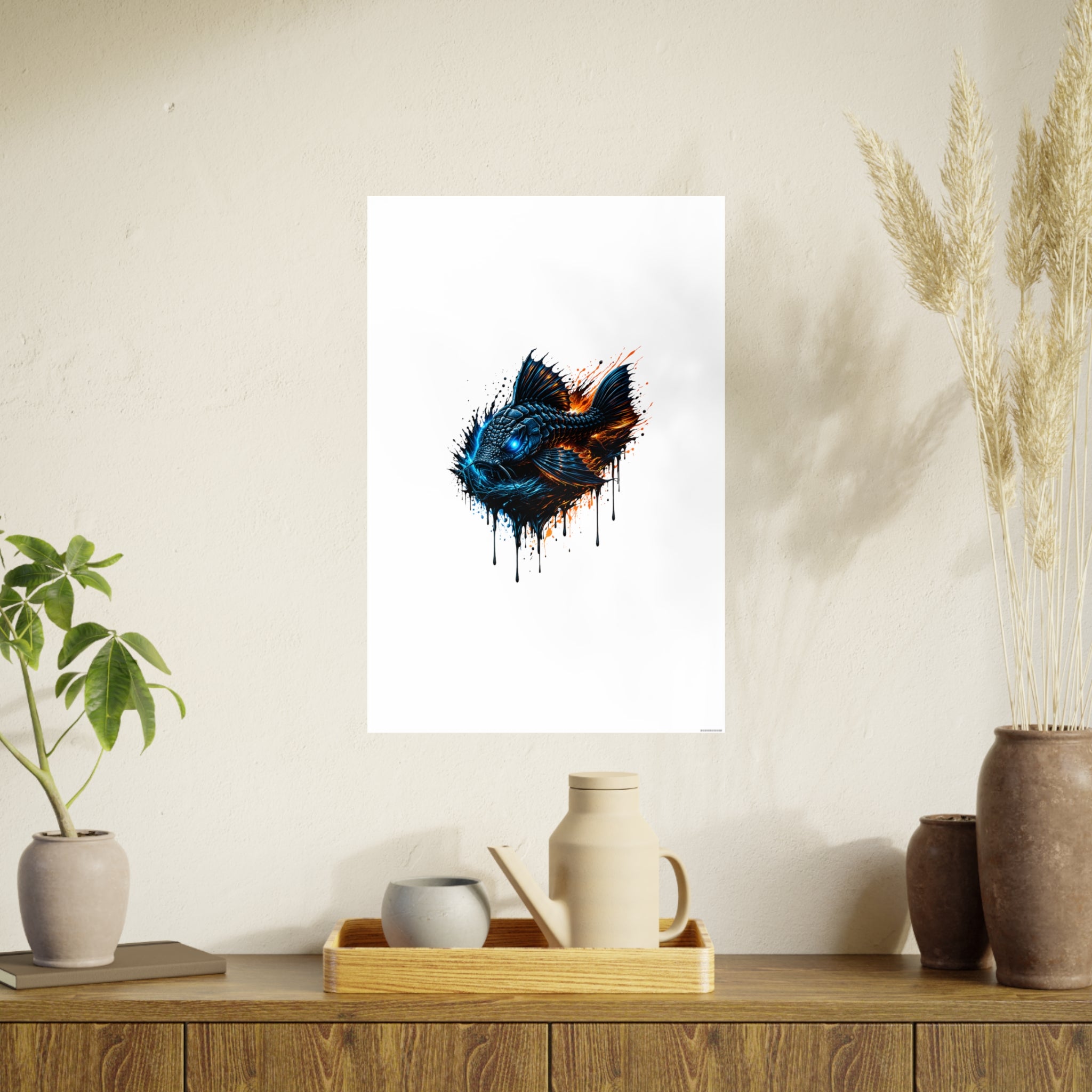Armored Pleco L-185 – Premium Satin Photo Art Poster