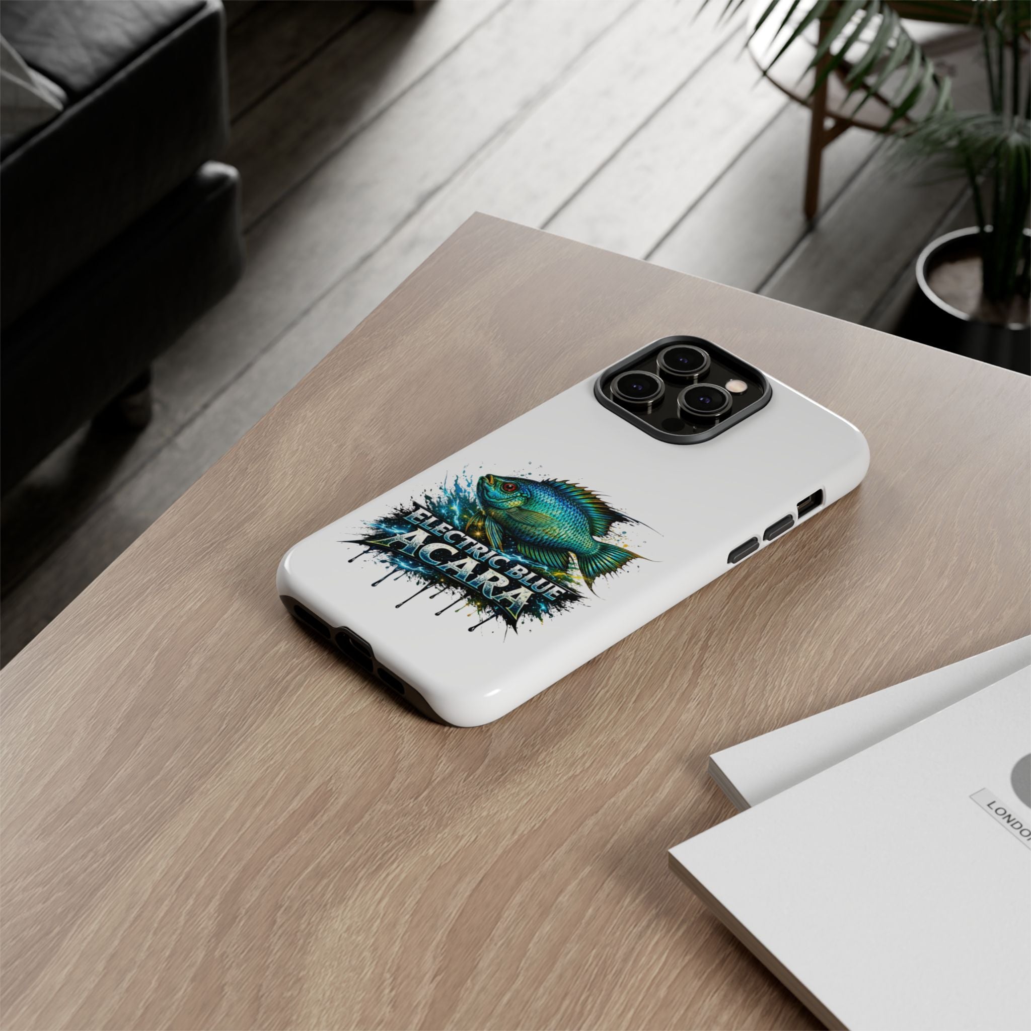 Electric Blue Acara – Tough Case