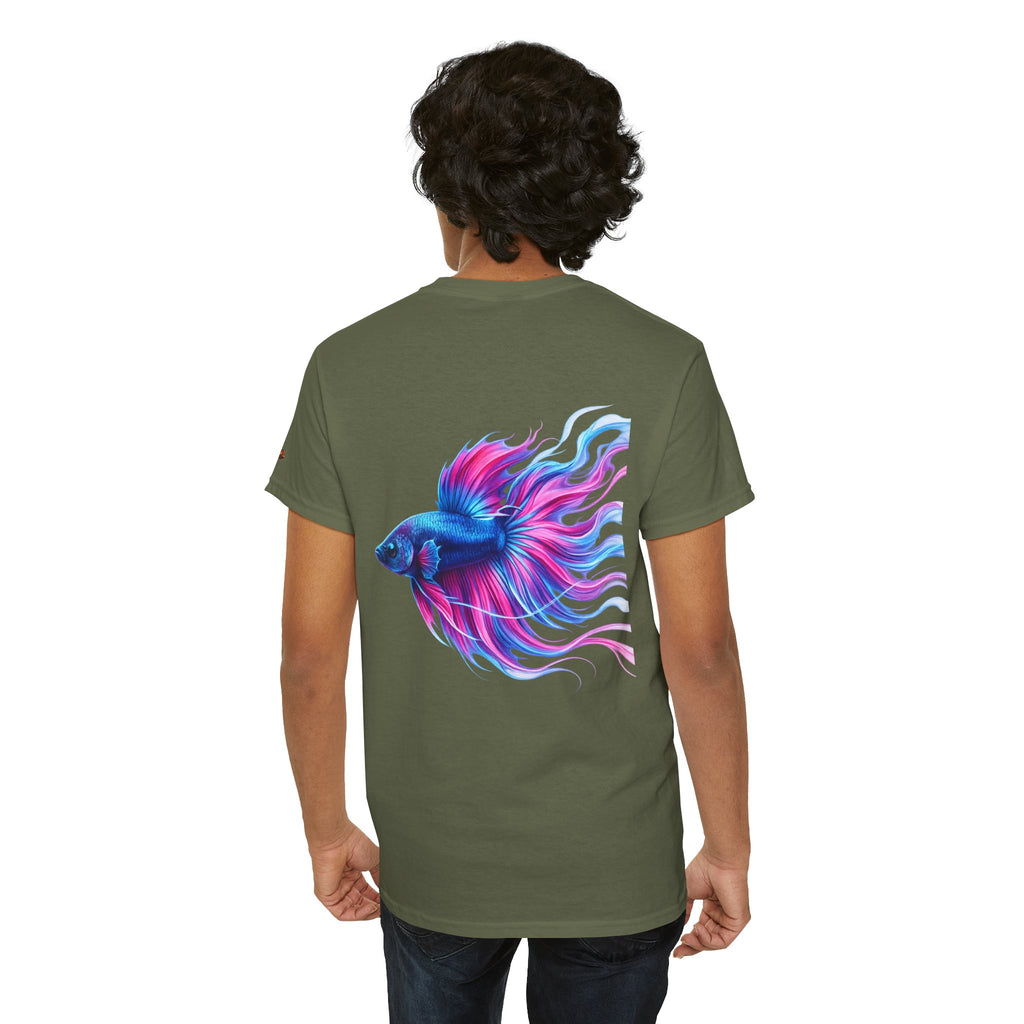 Electric Paint Betta — Classic Heavy Cotton Tee