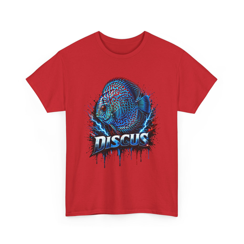 Discus Fish Graphic Tee - Vibrant Aquarium Fish Shirt