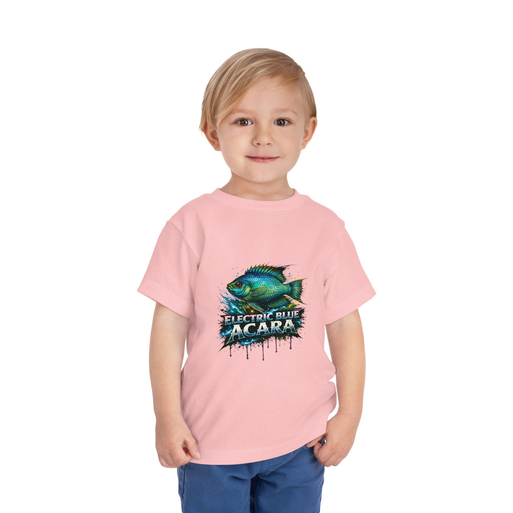 Electric Blue Acara – Toddler Graphic Tee