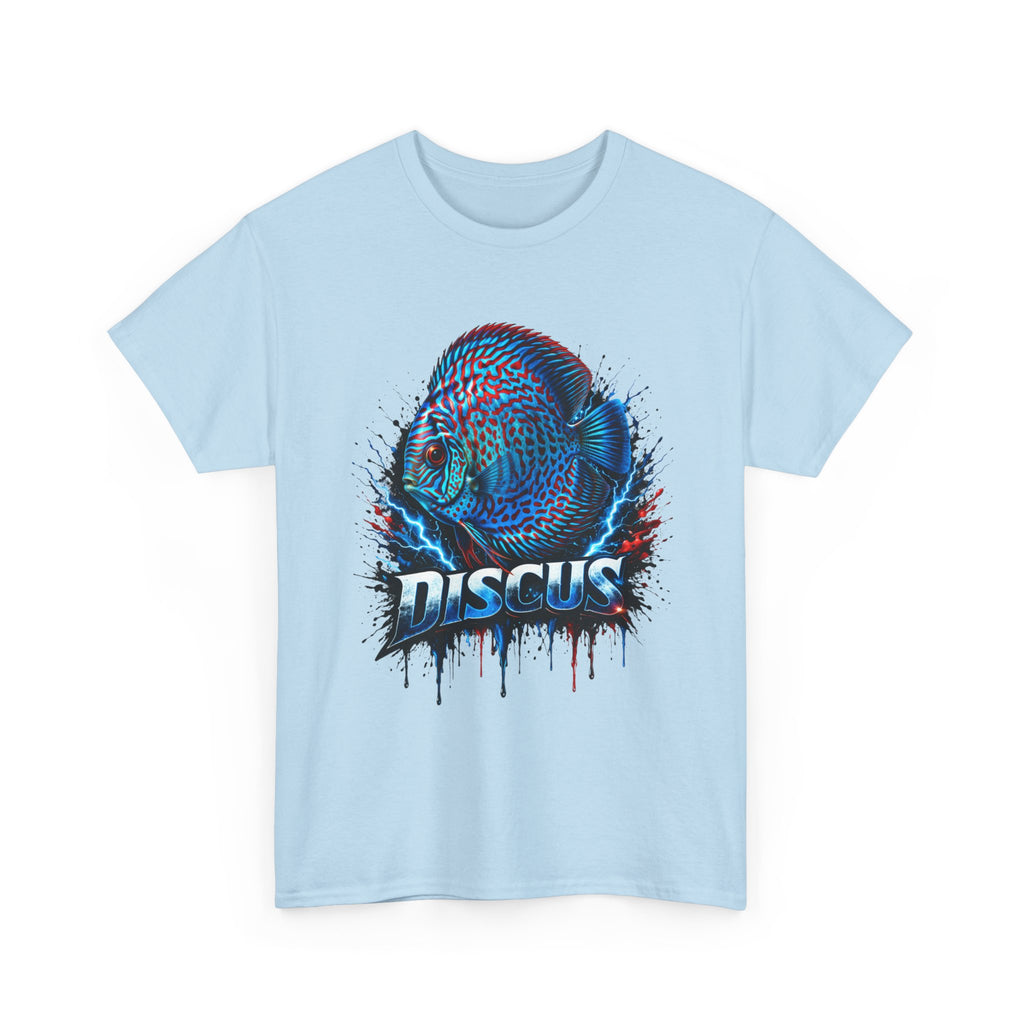 Discus Fish Graphic Tee - Vibrant Aquarium Fish Shirt
