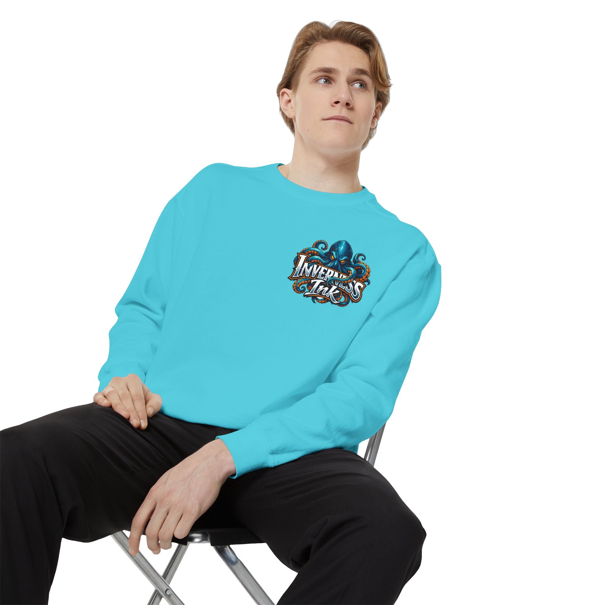 Betta Bliss Sweatshirt — Colorful Betta Fish Graphic Crewneck