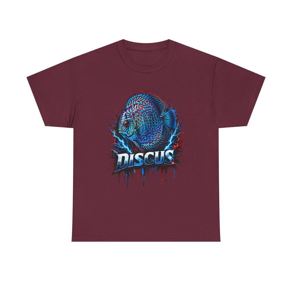 Discus Fish Graphic Tee - Vibrant Aquarium Fish Shirt