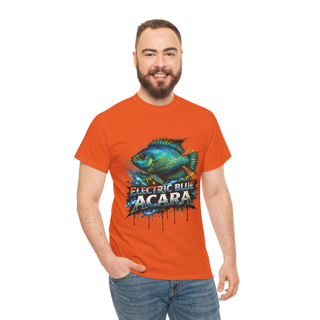 Electric Blue Acara – Premium Graphic Tee