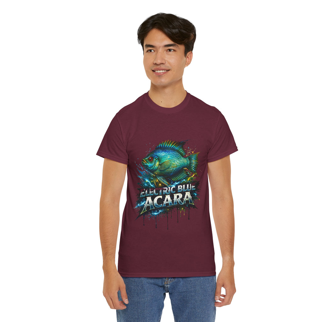 Electric Blue Acara – Premium Graphic Tee