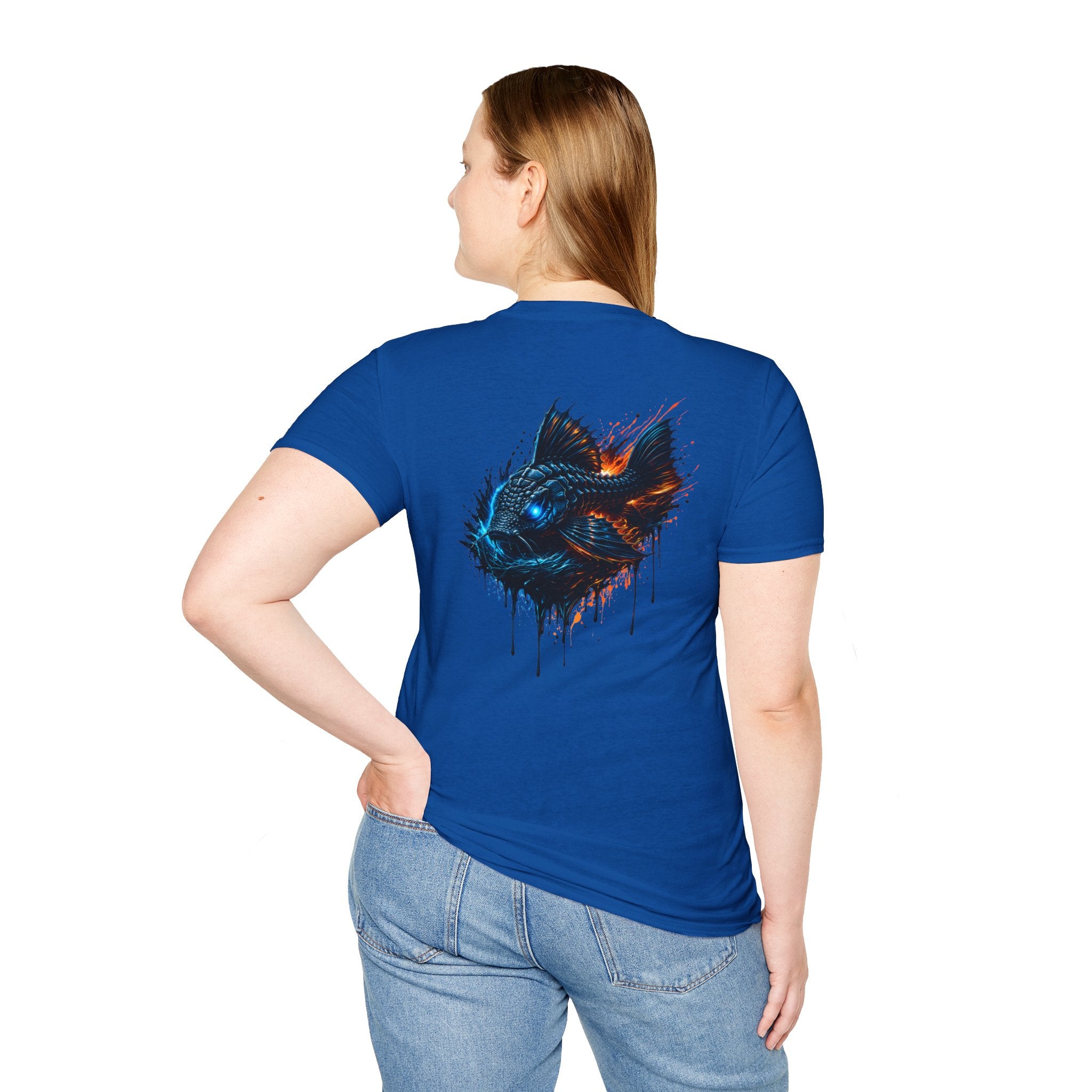 L-185 Xingu Spiny Monster Pleco — Premium Graphic T-Shirt