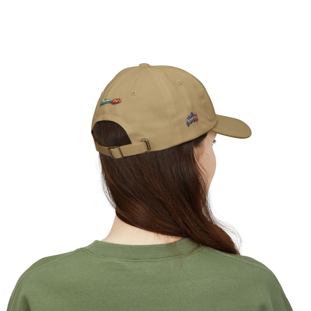 Betta Fish Dad Cap – Embroidered Color Splash Fish Baseball Hat