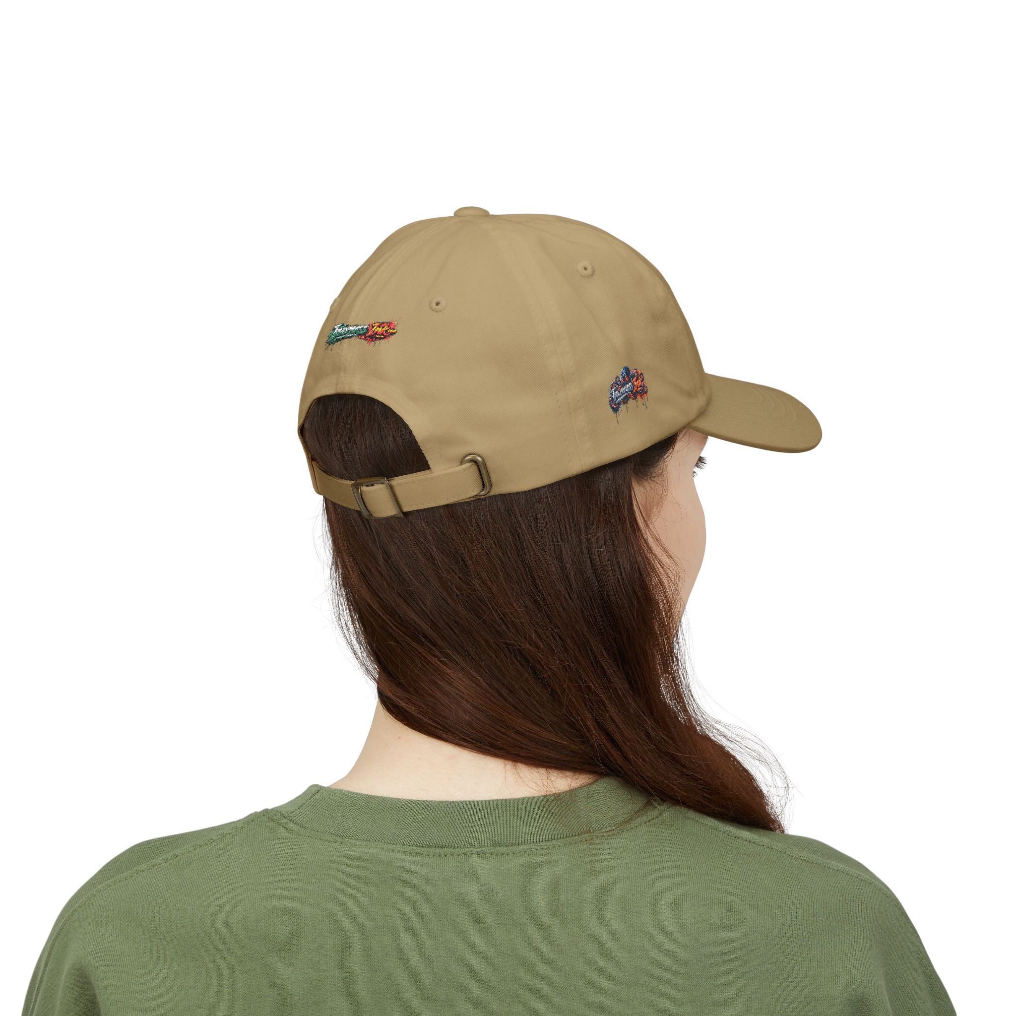 Betta Fish Dad Cap – Embroidered Color Splash Fish Baseball Hat