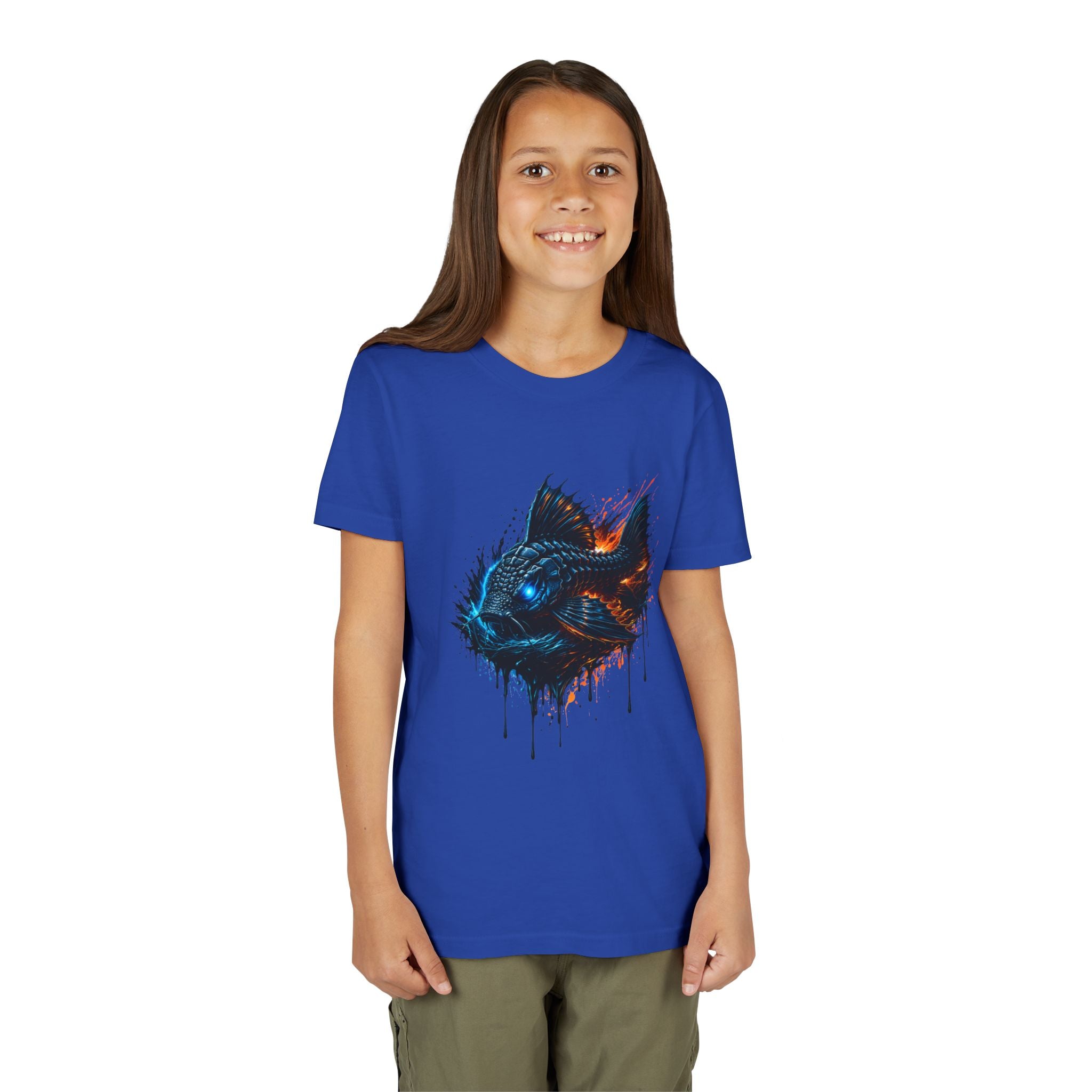 Armored Pleco L-185 – Youth Premium Fine Jersey Tee