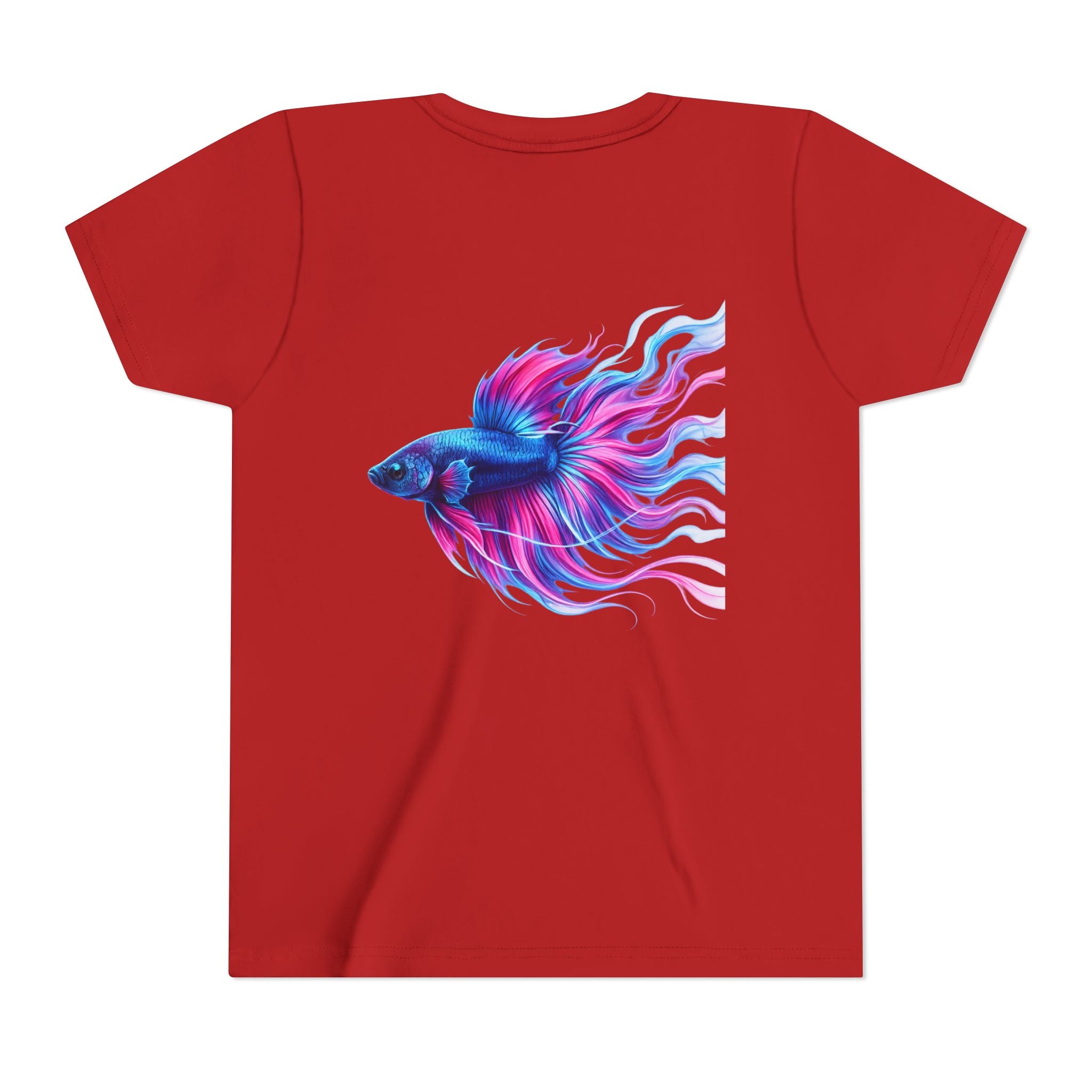 Youth Tee - Colorful Betta Fish Graphic Shirt