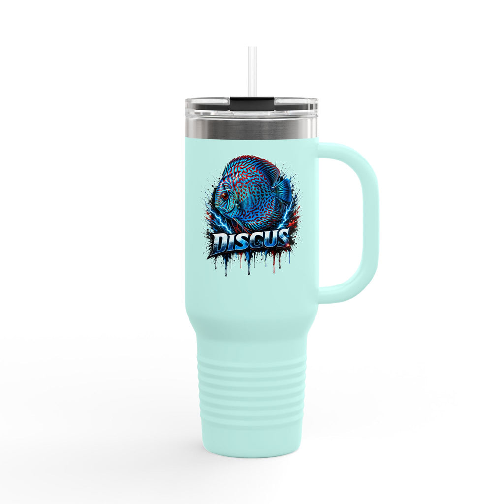 Electric Discus – 40oz Premium Insulated Travel Mug