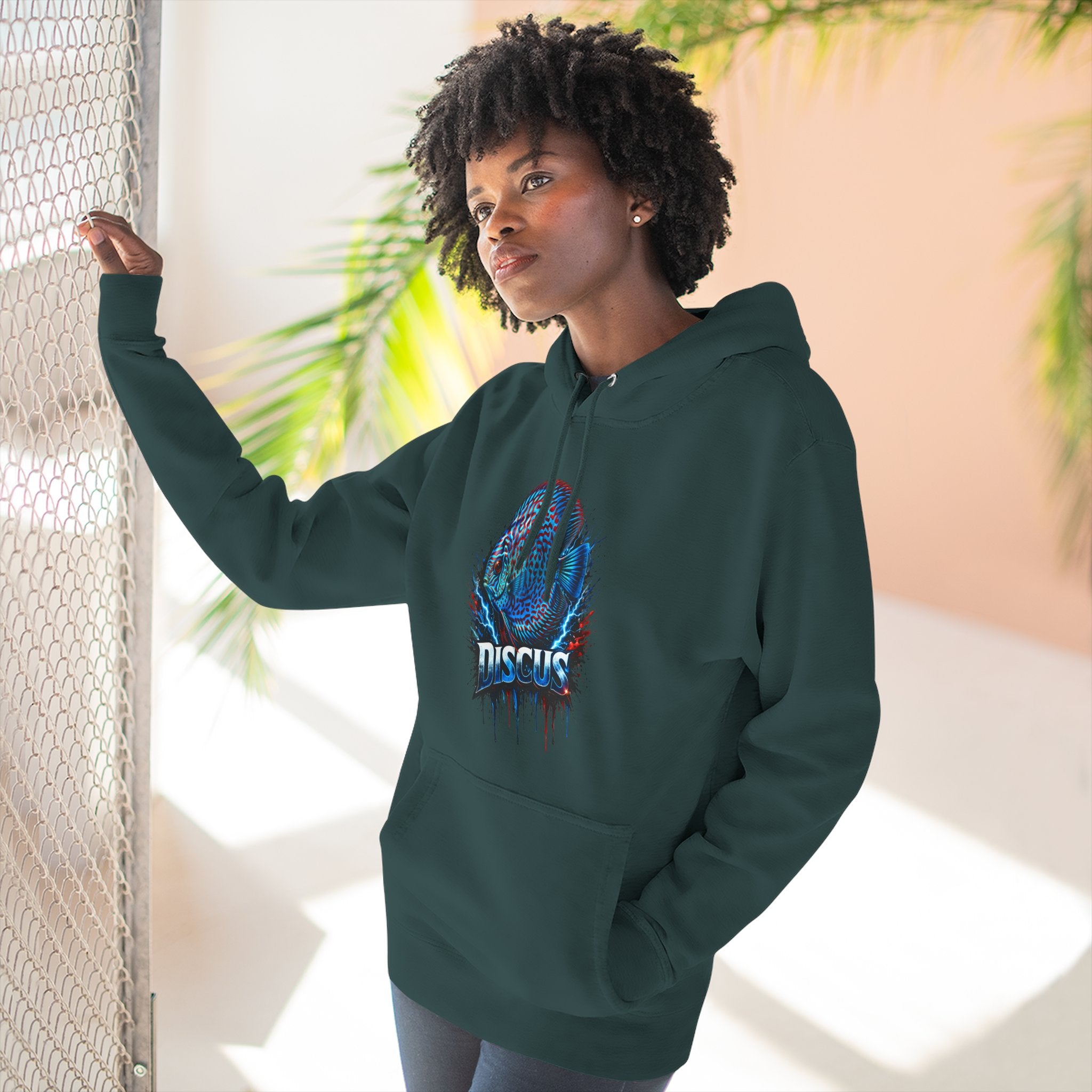 Electric Discus – Premium "Lightning" Lane Seven Hoodie