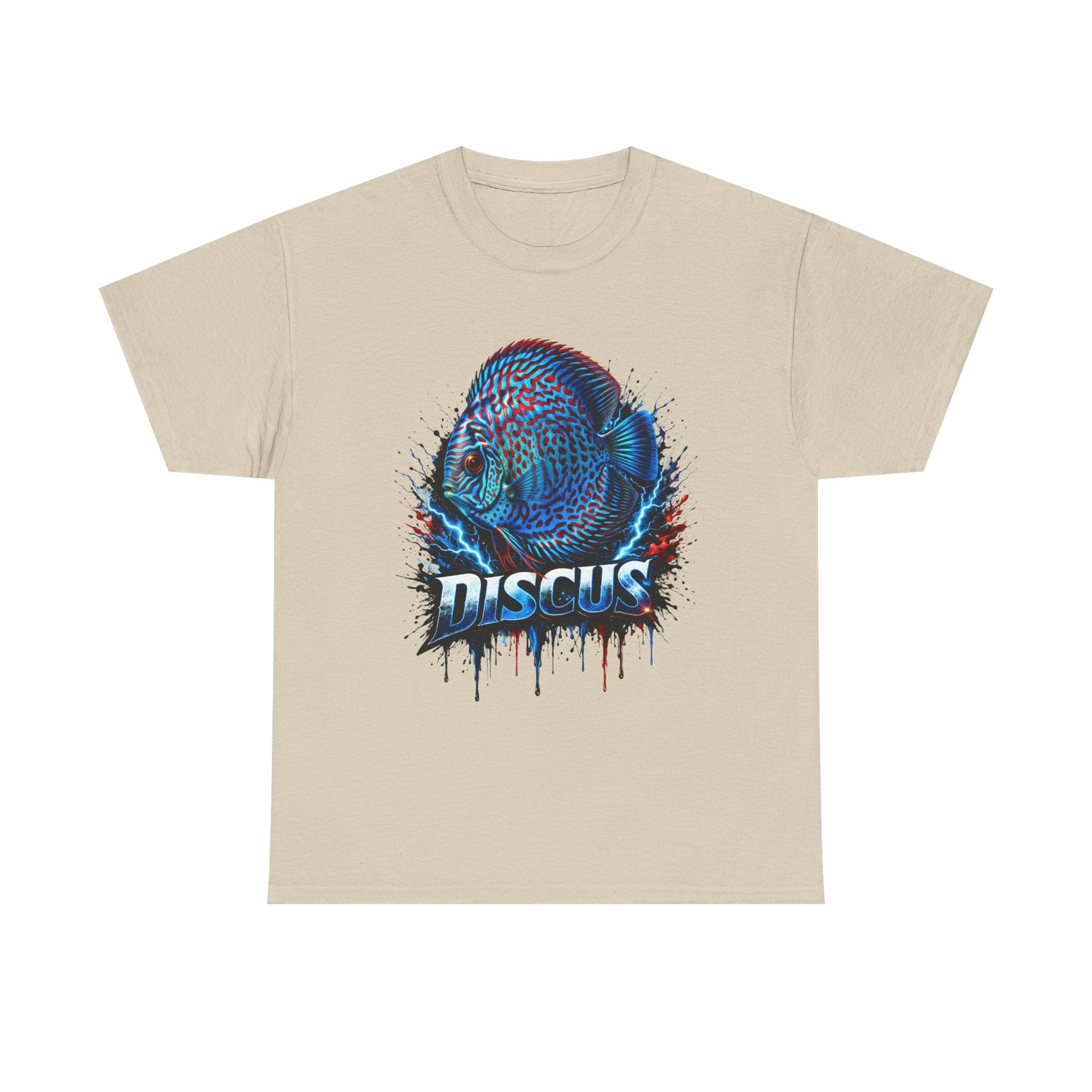 Discus Fish Graphic Tee - Vibrant Aquarium Fish Shirt