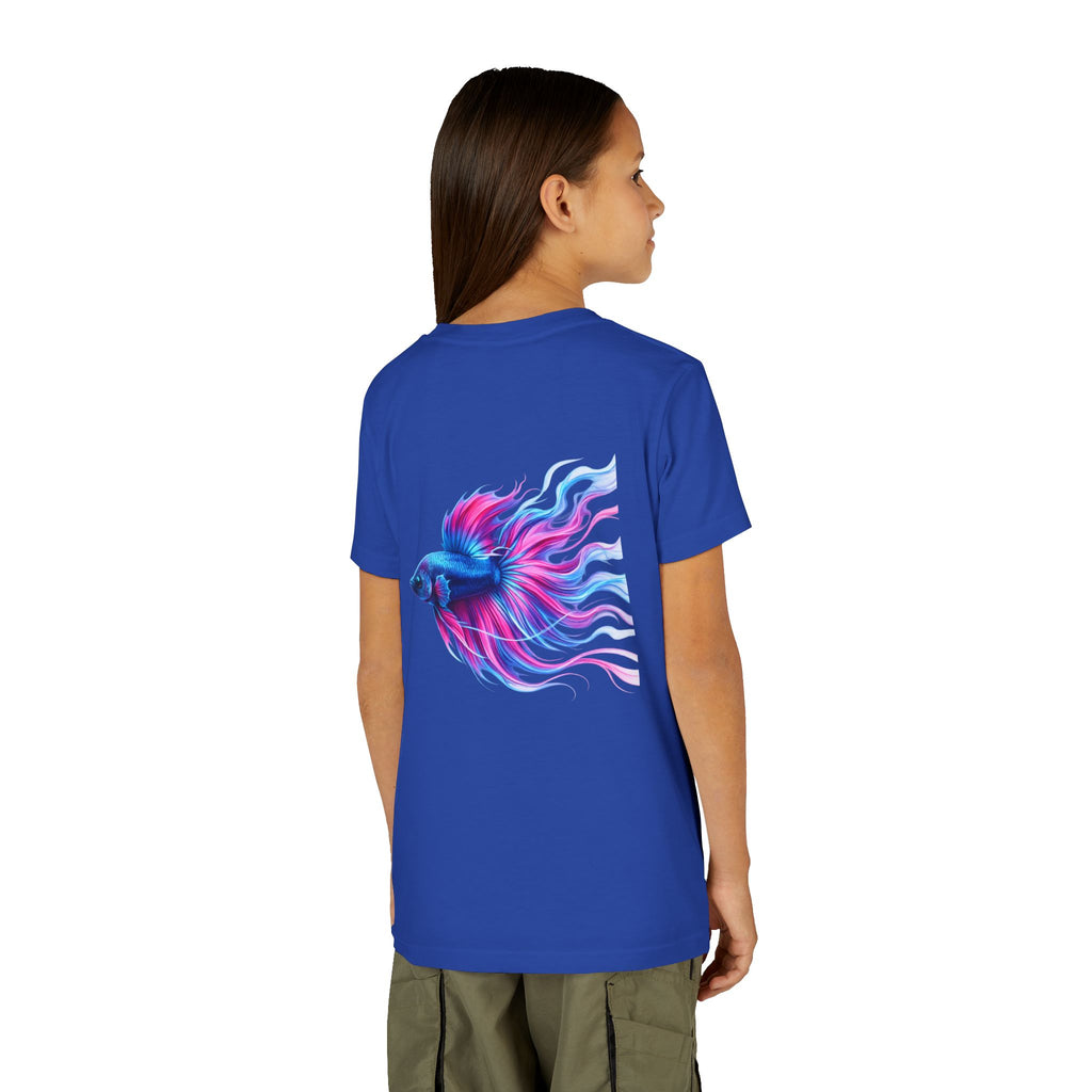 Youth Tee - Colorful Betta Fish Graphic Shirt