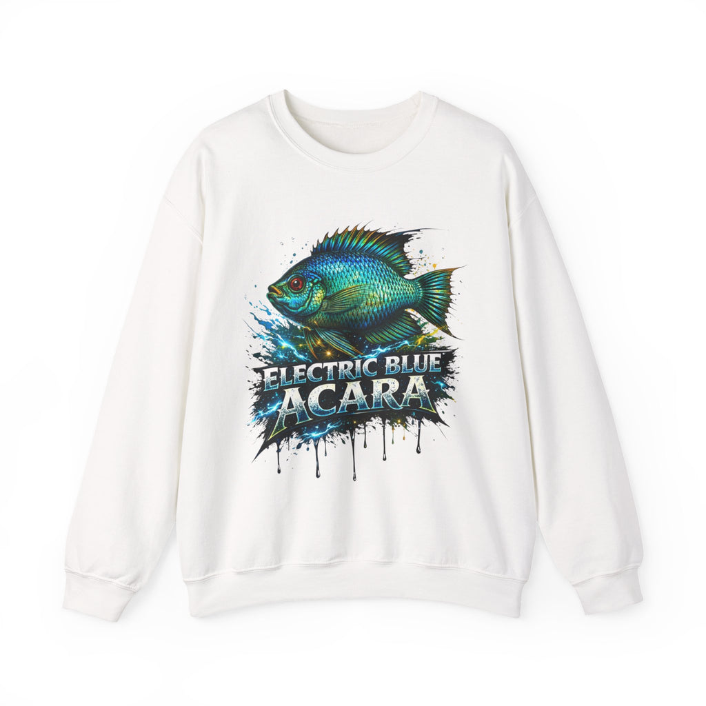 Electric Blue Acara – Heavy Blend™ Crewneck Sweatshirt