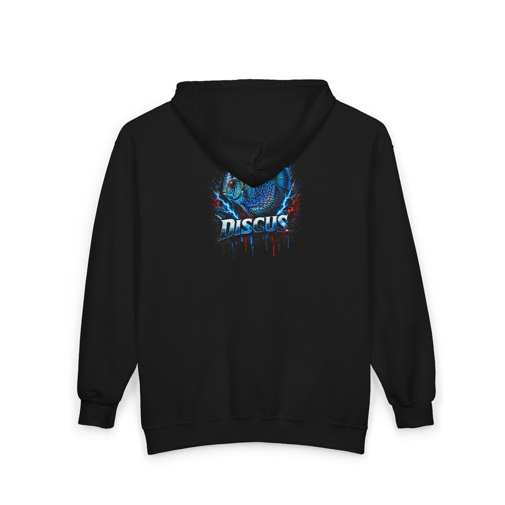 Electric Discus – Premium Full-Zip "Lightning" Hoodie