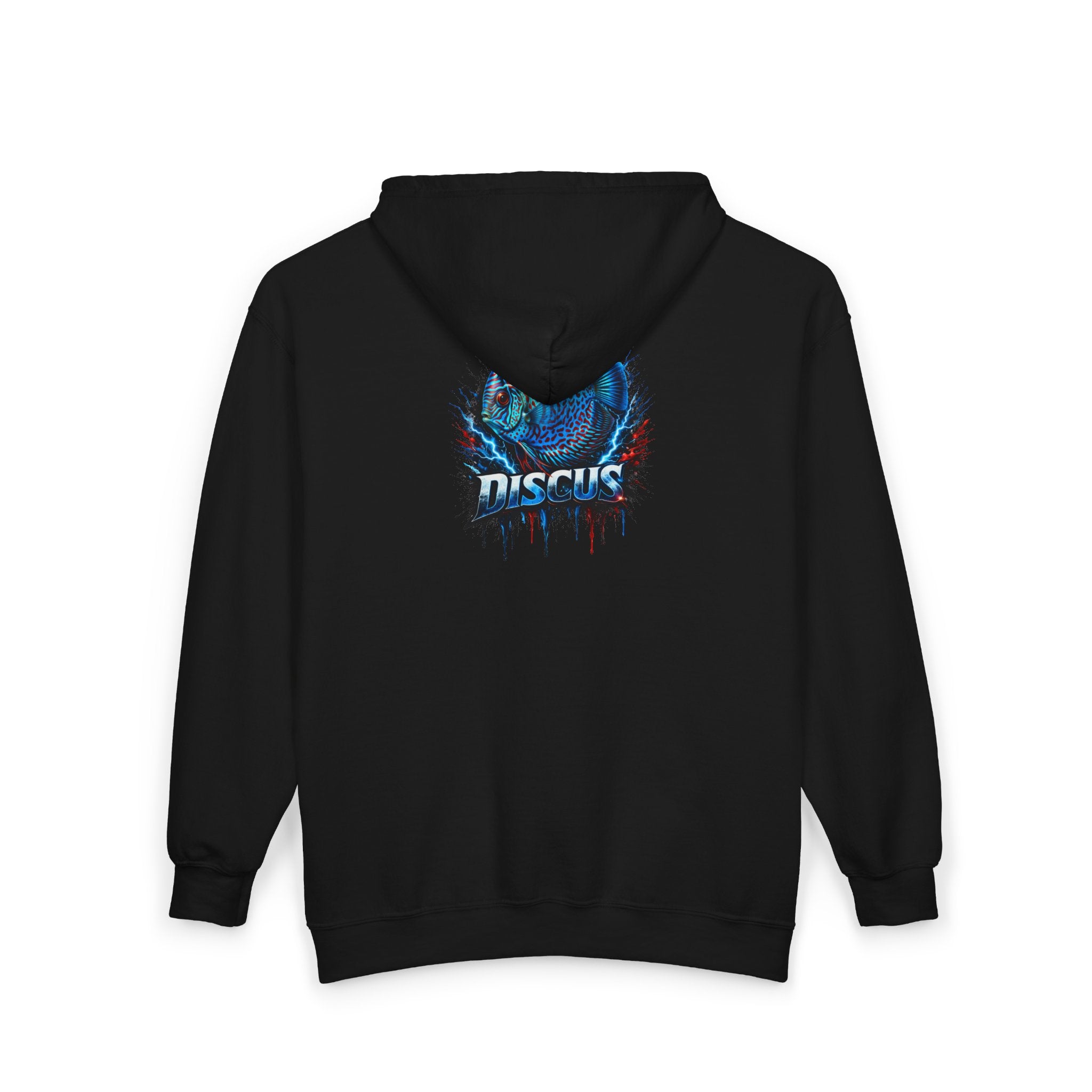 Electric Discus – Premium Full-Zip "Lightning" Hoodie