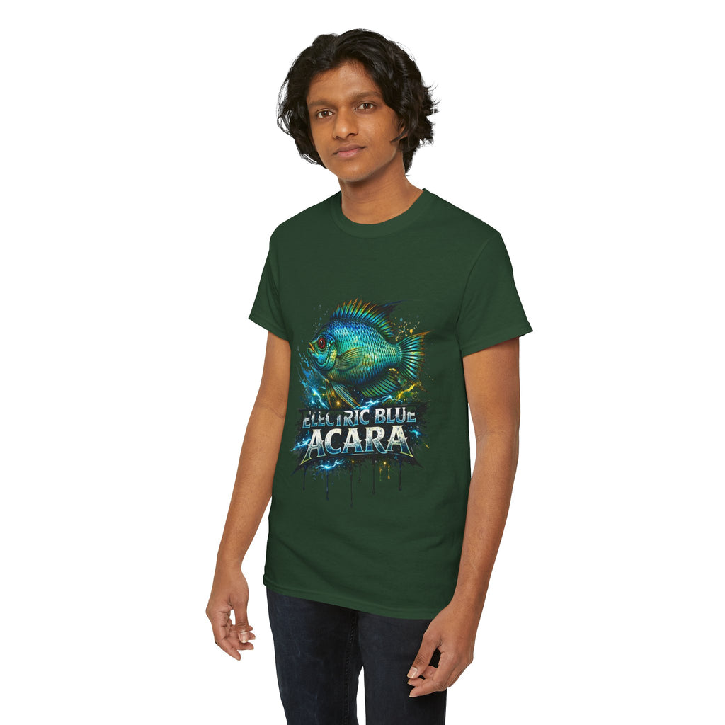 Electric Blue Acara – Premium Graphic Tee