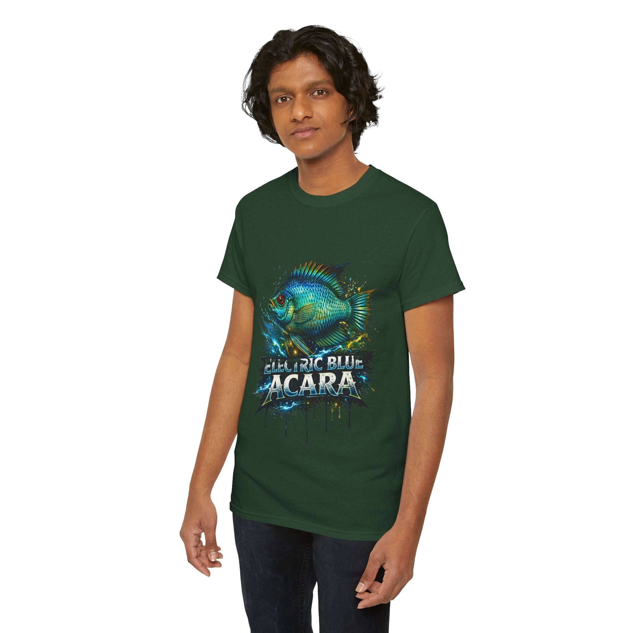 Electric Blue Acara – Premium Graphic Tee