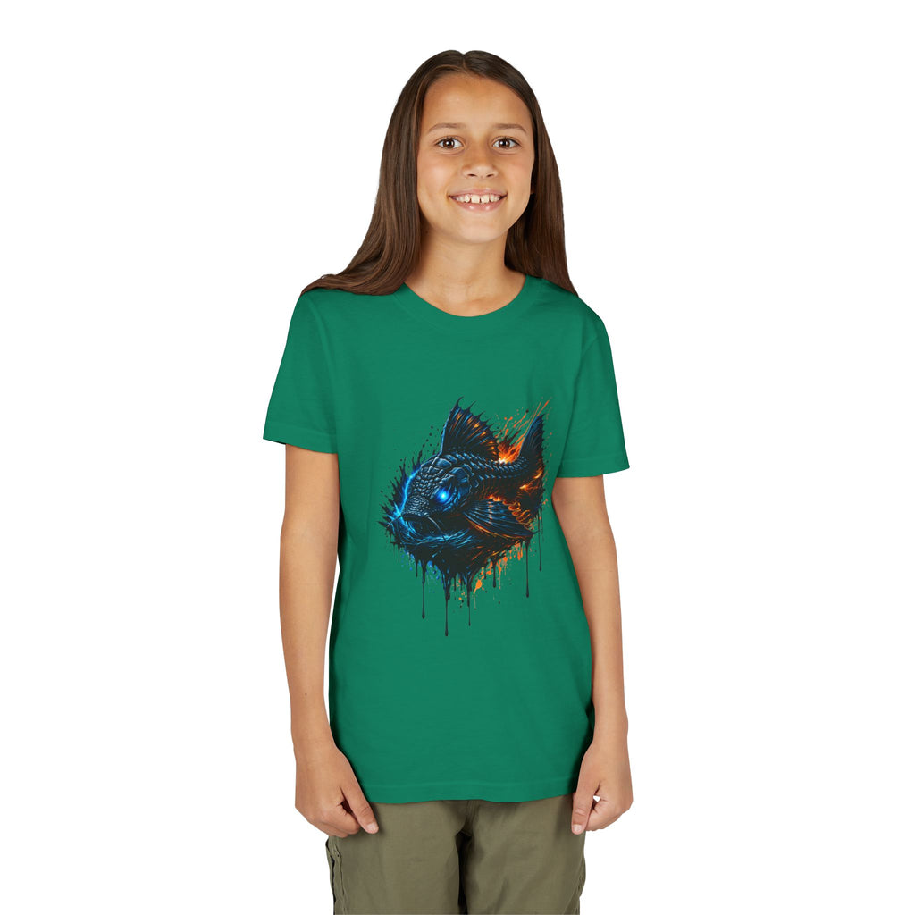 Armored Pleco L-185 – Youth Premium Fine Jersey Tee