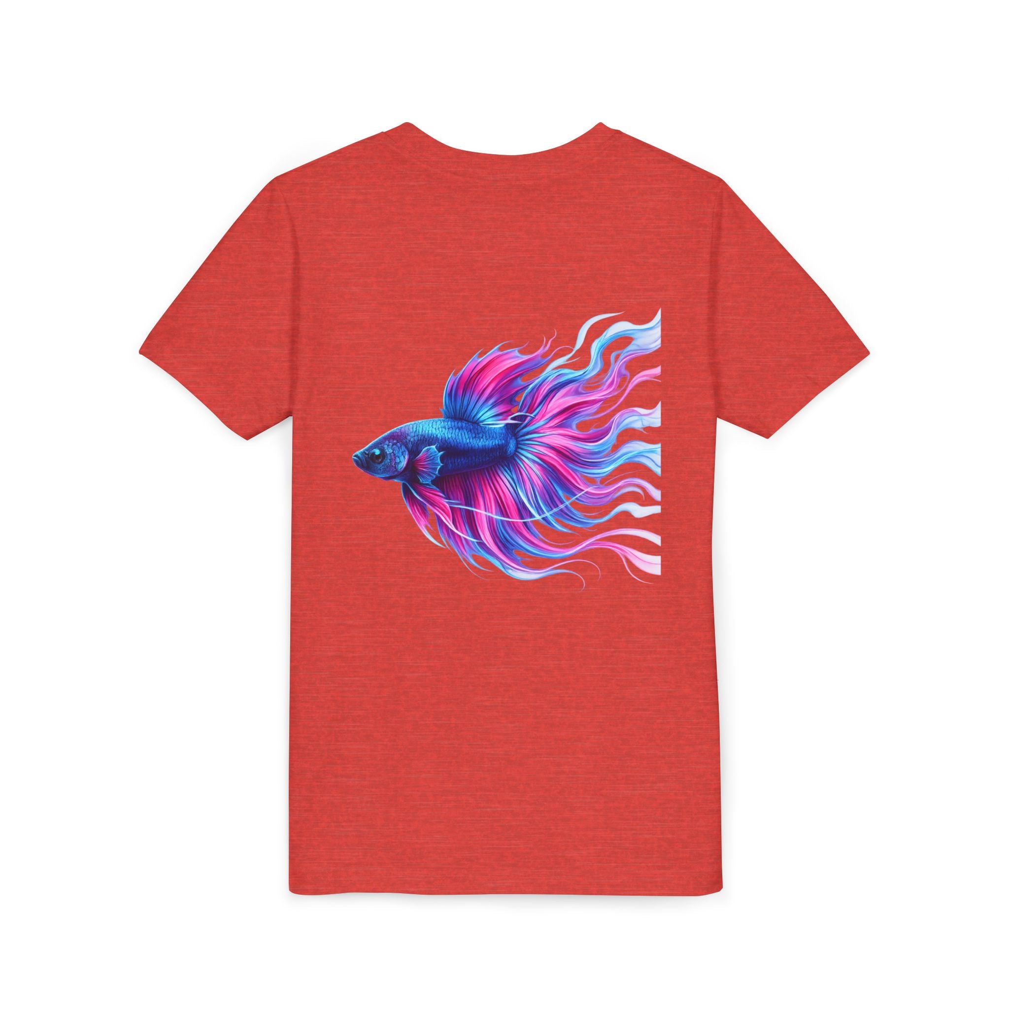 Youth Tee - Colorful Betta Fish Graphic Shirt