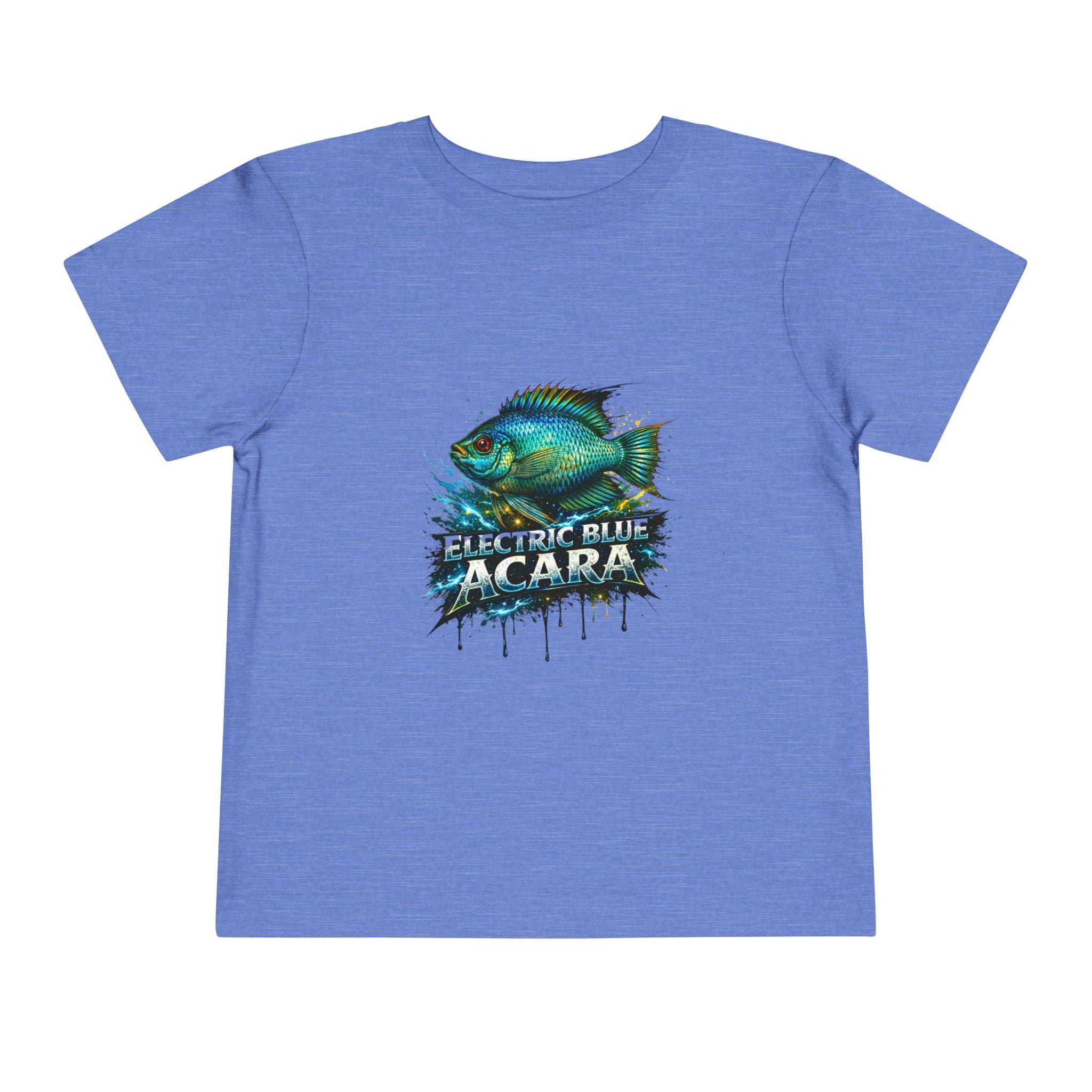 Electric Blue Acara – Toddler Graphic Tee