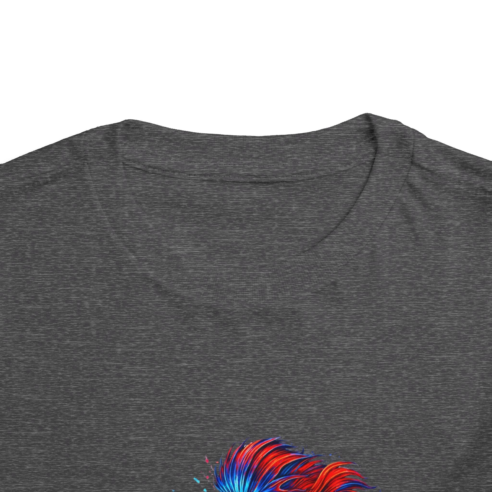 Toddler Tee - 'Fierce Betta' Colorful Betta Fish Graphic Shirt for Kids
