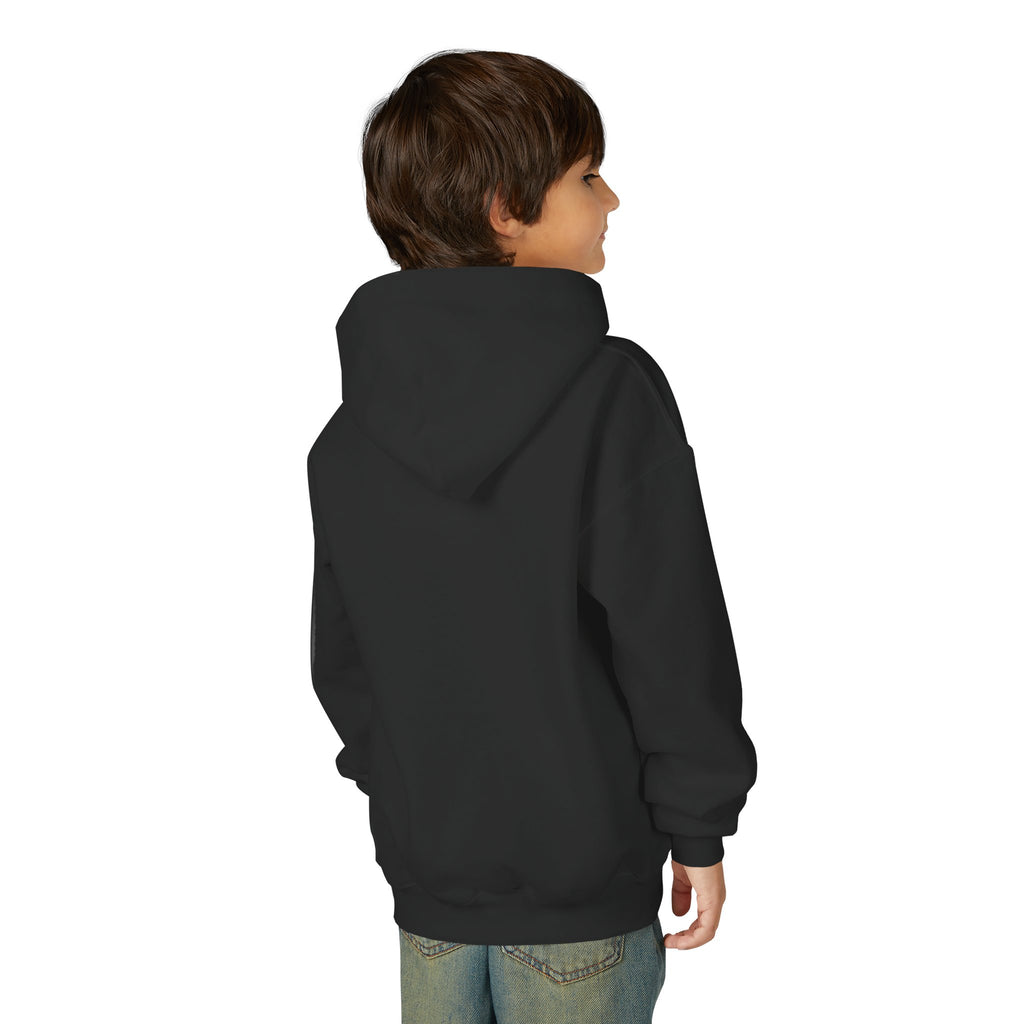 Youth Angelfish Hoodie - Colorful Aquarium Fish Graphic Sweatshirt