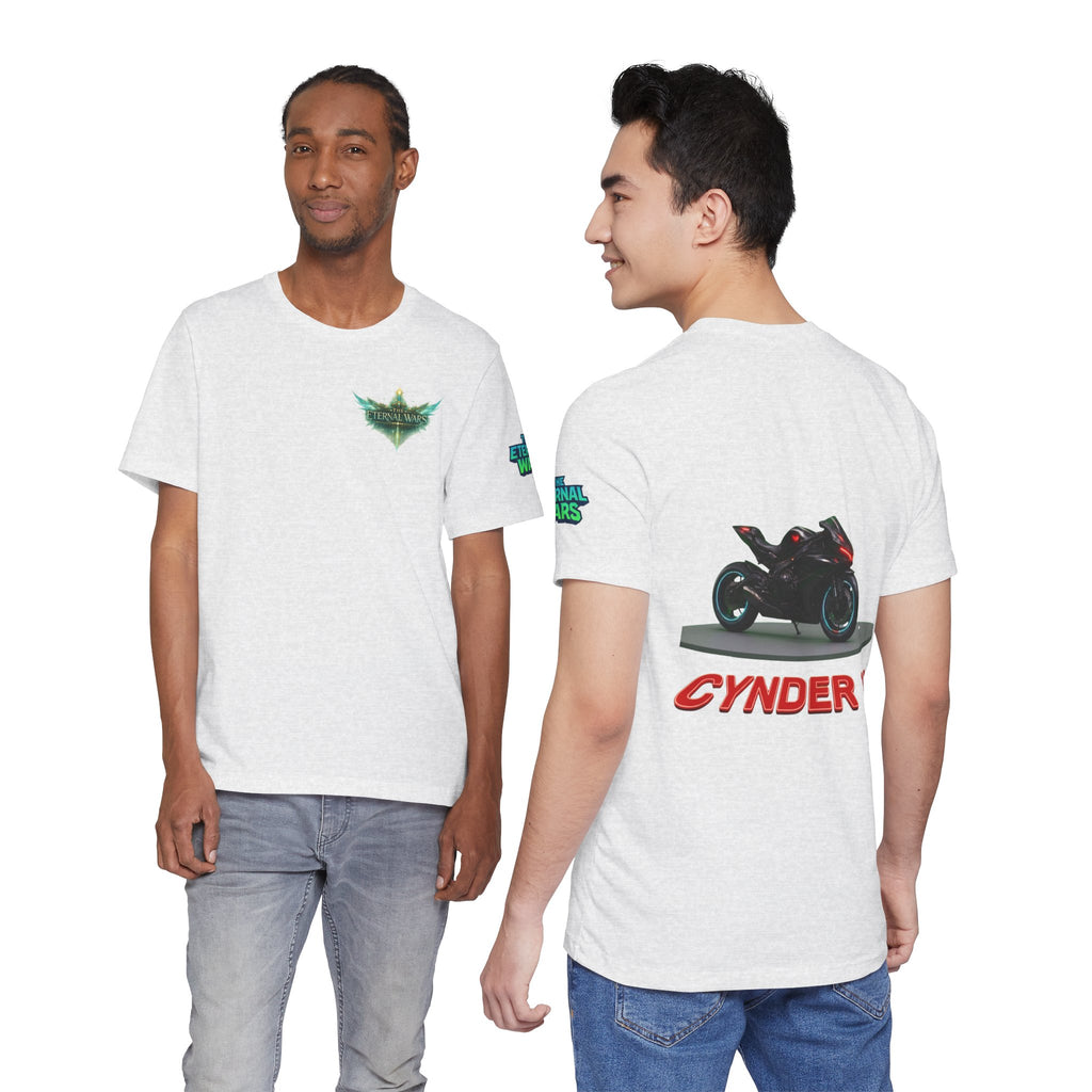 The Eternal Wars Motorcycle Tee — Cynder V Sportbike Graphic Shirt