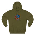 Fire & Ice Guppy – Premium Three-Panel Fleece Hoodie