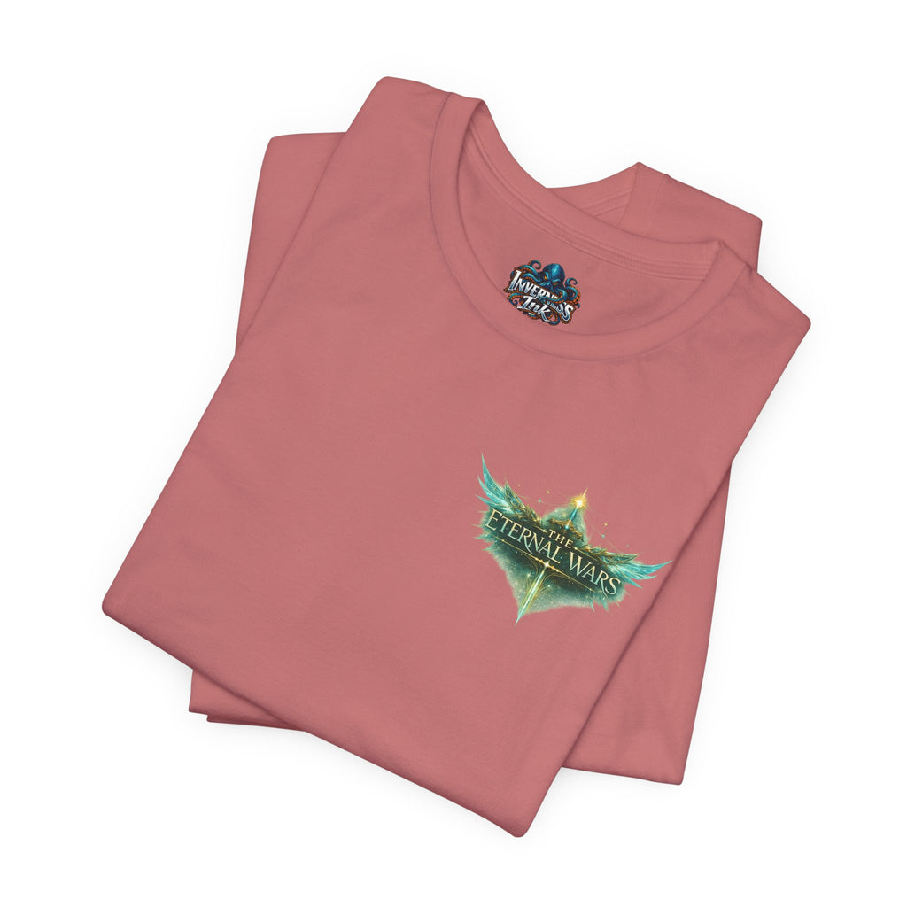 The Eternal Wars Motorcycle Tee — Cynder V Sportbike Graphic Shirt