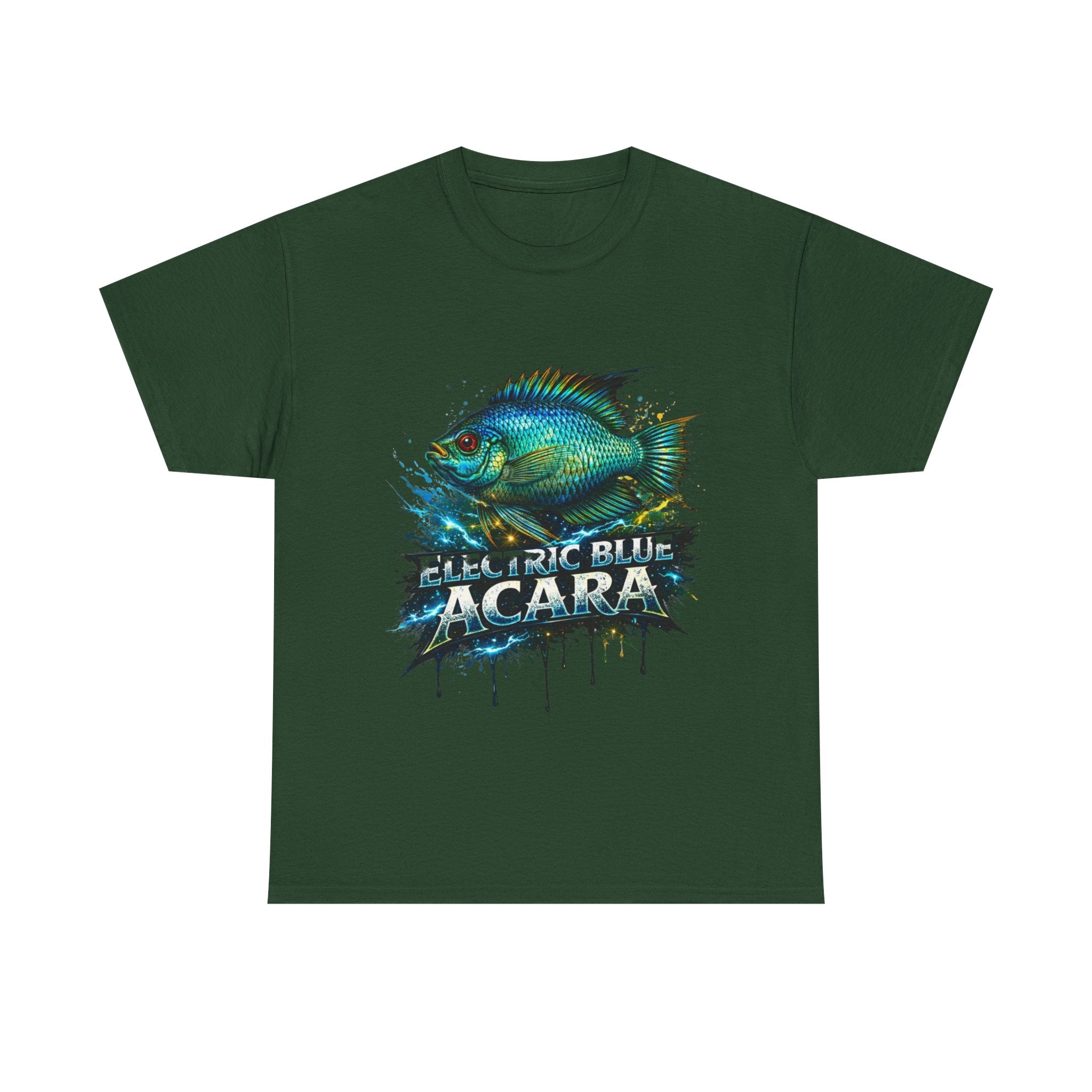 Electric Blue Acara – Premium Graphic Tee