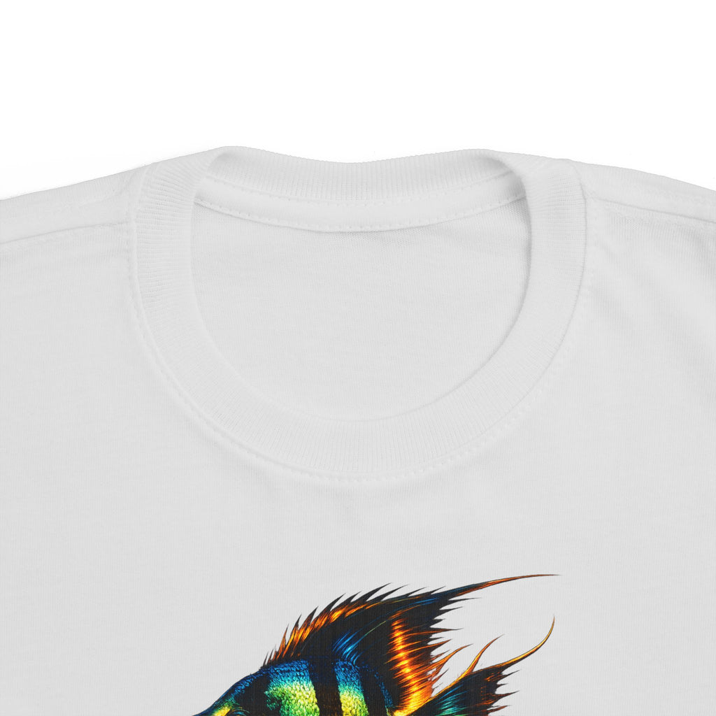 Toddler Fish Tee — Colorful Angelfish Graphic Kids Shirt