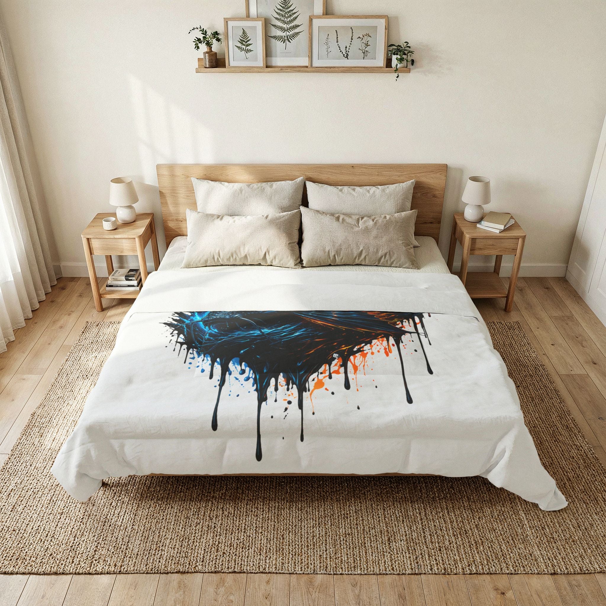 Armored Pleco – Premium "Deep Glow" Cotton Comforter