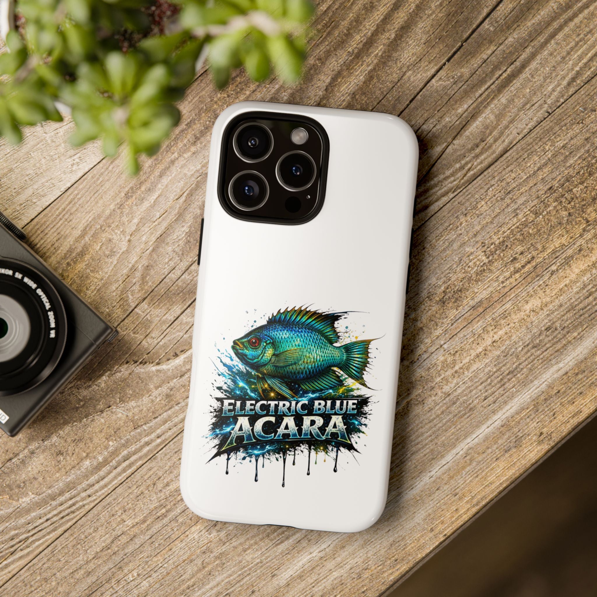Electric Blue Acara – Tough Case