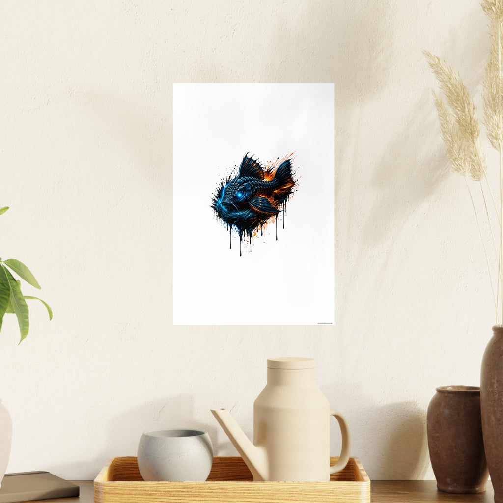 Armored Pleco L-185 – Premium Satin Photo Art Poster