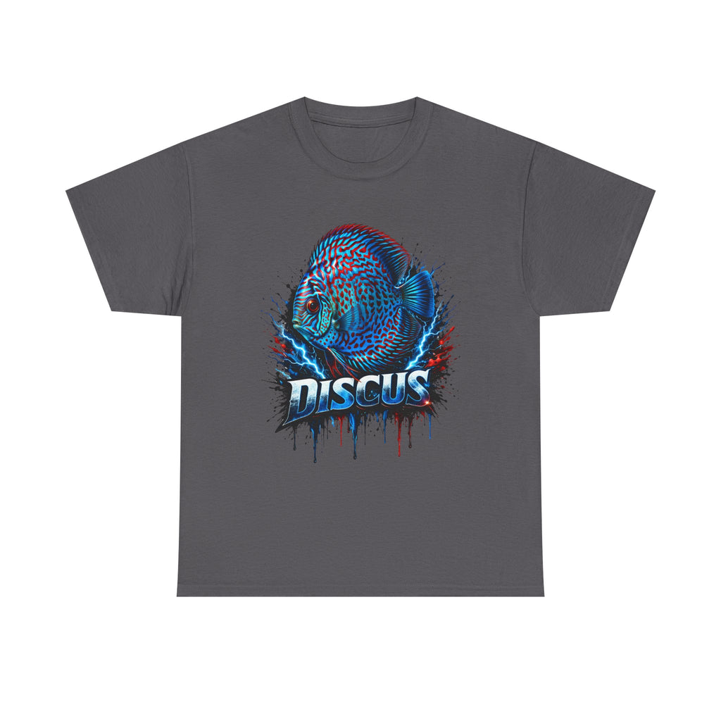 Discus Fish Graphic Tee - Vibrant Aquarium Fish Shirt