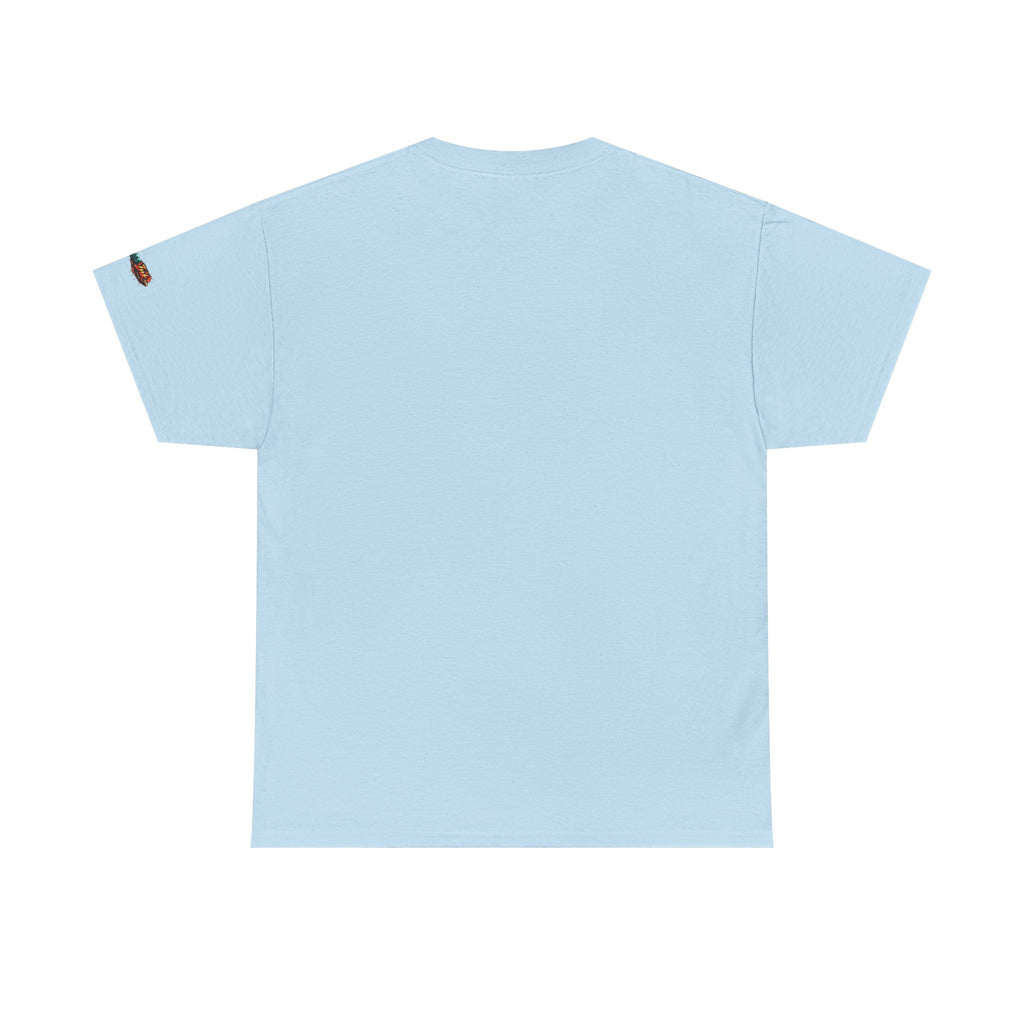 Angelfish Graphic Tee — Blue Tropical Fish Shirt
