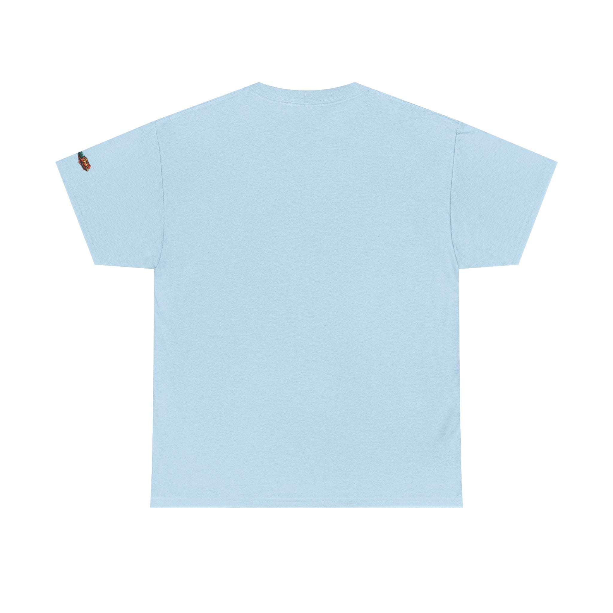 Angelfish Graphic Tee — Blue Tropical Fish Shirt