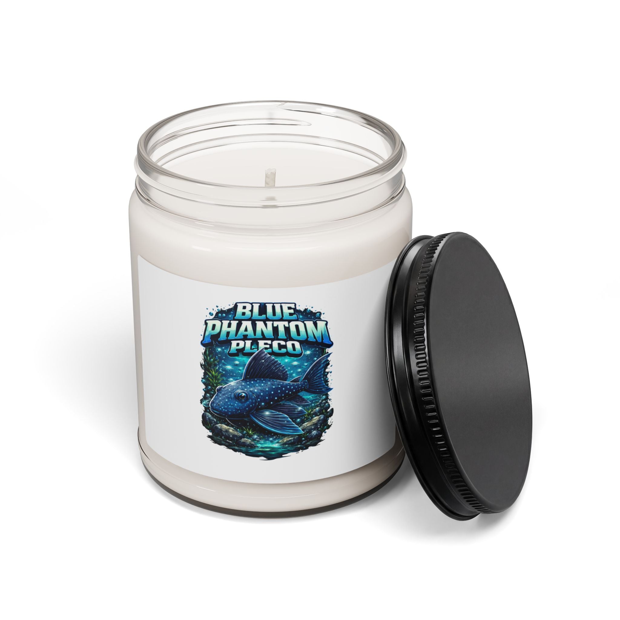 Blue Phantom Pleco L-128 – Premium Scented Soy Candle