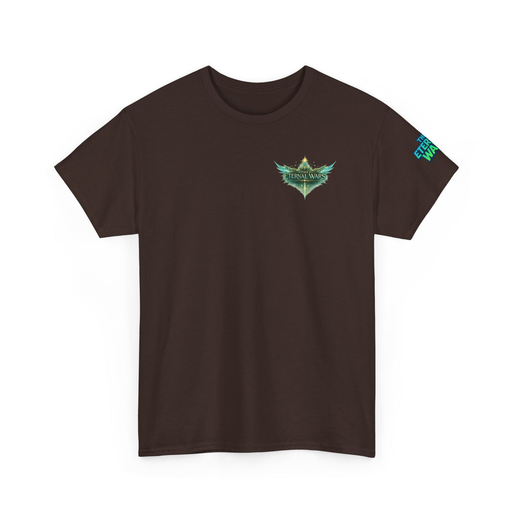 The Eternal Wars Graphic Tee – "Cambria" Winged Warrior Shirt