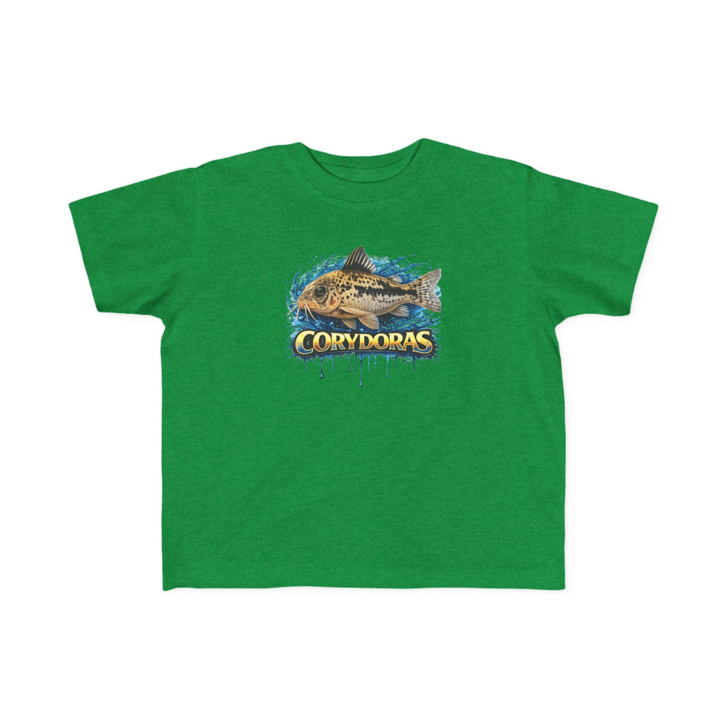 Toddler Tee — 'Corydoras' Aquarium Fish Graphic