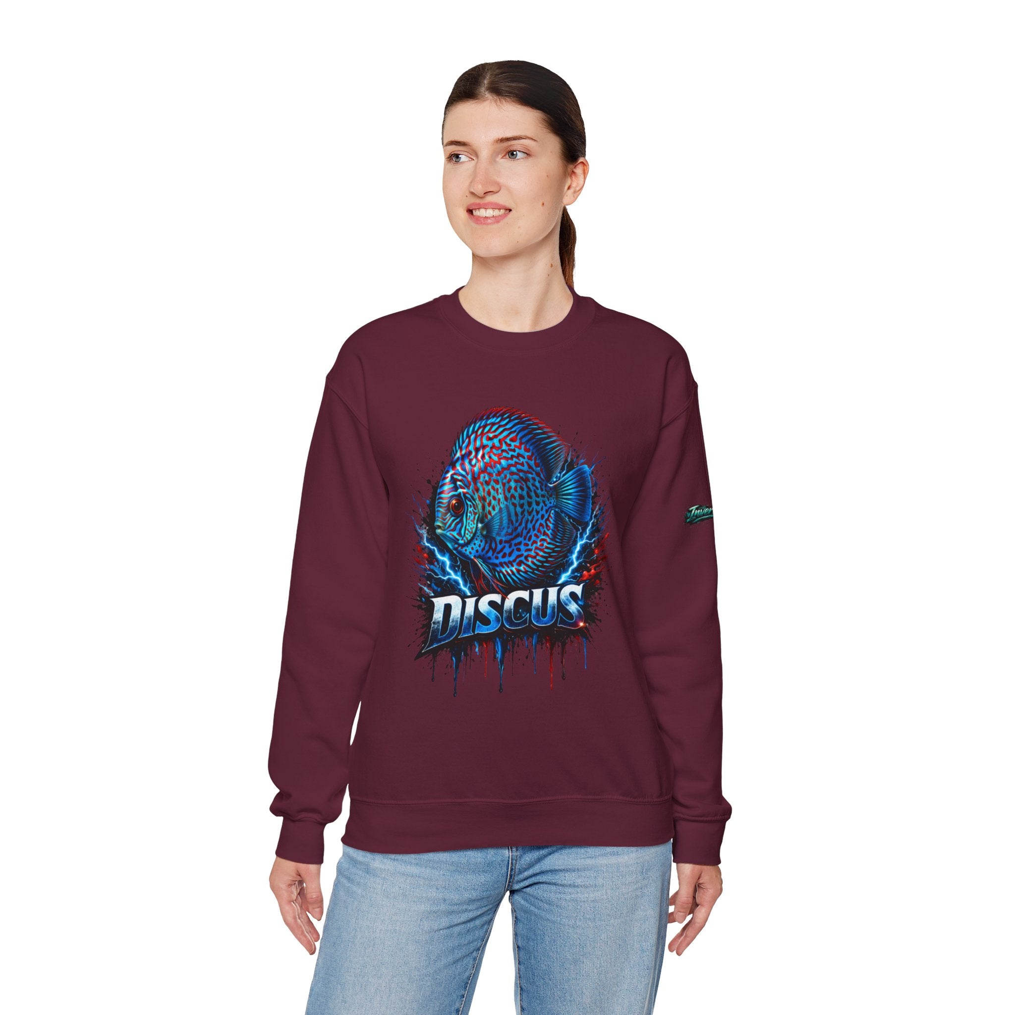Electric Discus – Heavy Blend "Lightning" Crewneck Sweatshirt