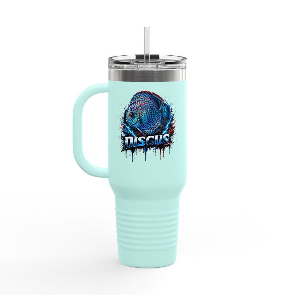 Electric Discus – 40oz Premium Insulated Travel Mug