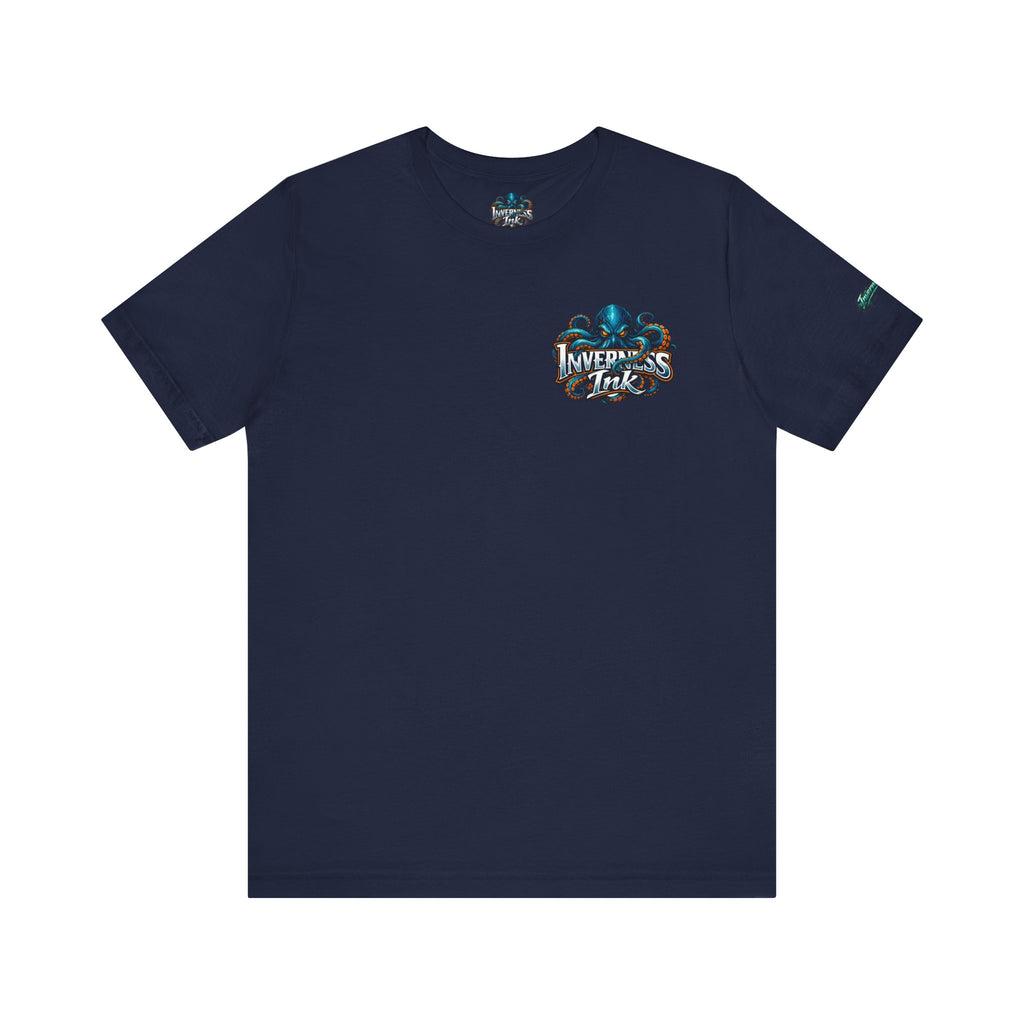 Betta Fish Graphic Tee — Vibrant Blue & Pink Aquatic Art T‑Shirt