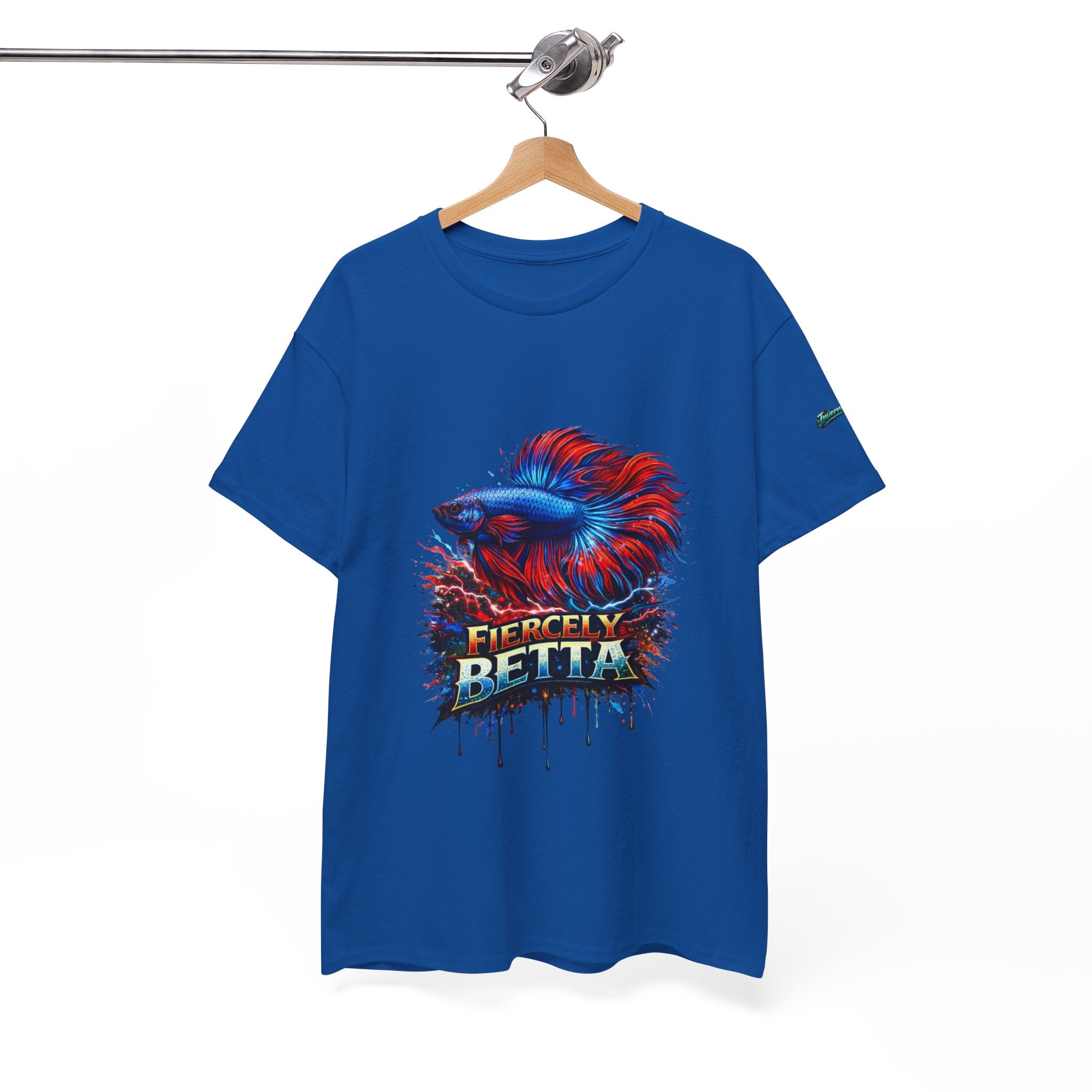 Betta Fish T-Shirt — Fiercely Betta Colorful Aquarium Fish Tee