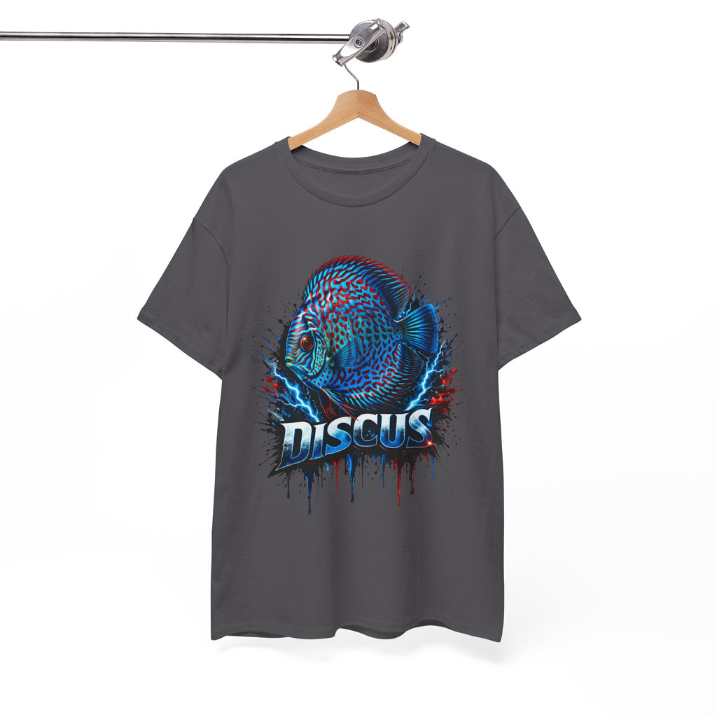 Discus Fish Graphic Tee - Vibrant Aquarium Fish Shirt