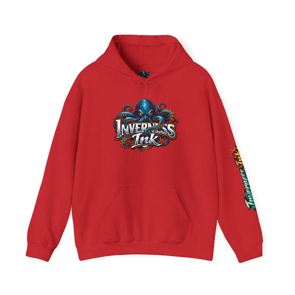 Electric Paint Betta — Artisan Series Hoodie — Inverness Ink Graphic Pullover